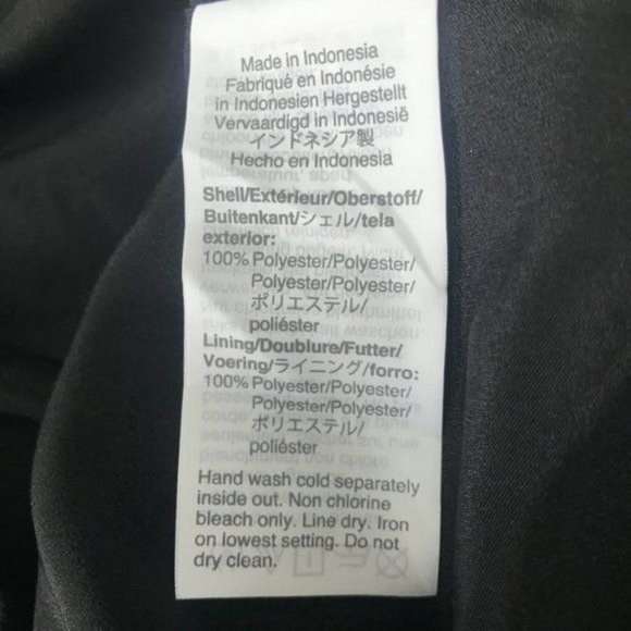 J.Crew Factory Sleeveless Top in Black/Gold Foil - Size Large - Picture 6 of 6